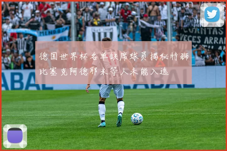 德国世界杯名单缺席球员揭秘特狮比塞克阿德耶米等人未能入选